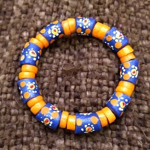 Krobo bead bracelet from Africa
